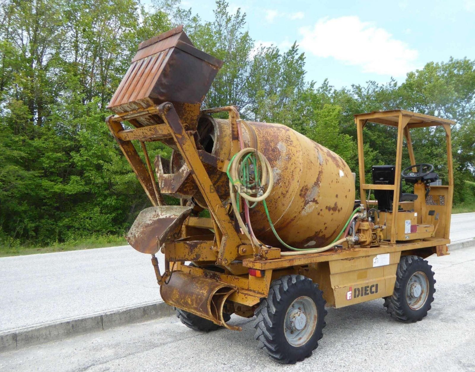 Dieci-N-2400-3 (1) Арендовать бетоносмеситель в Черновцах