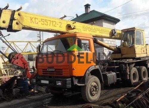 Аренда автокрана КС-55712-2