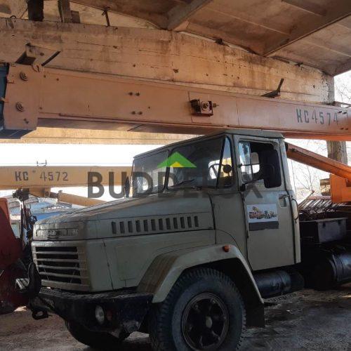 оренда автокран 22 м 23 тонн КрАЗ-250 КС-4574 6х4
