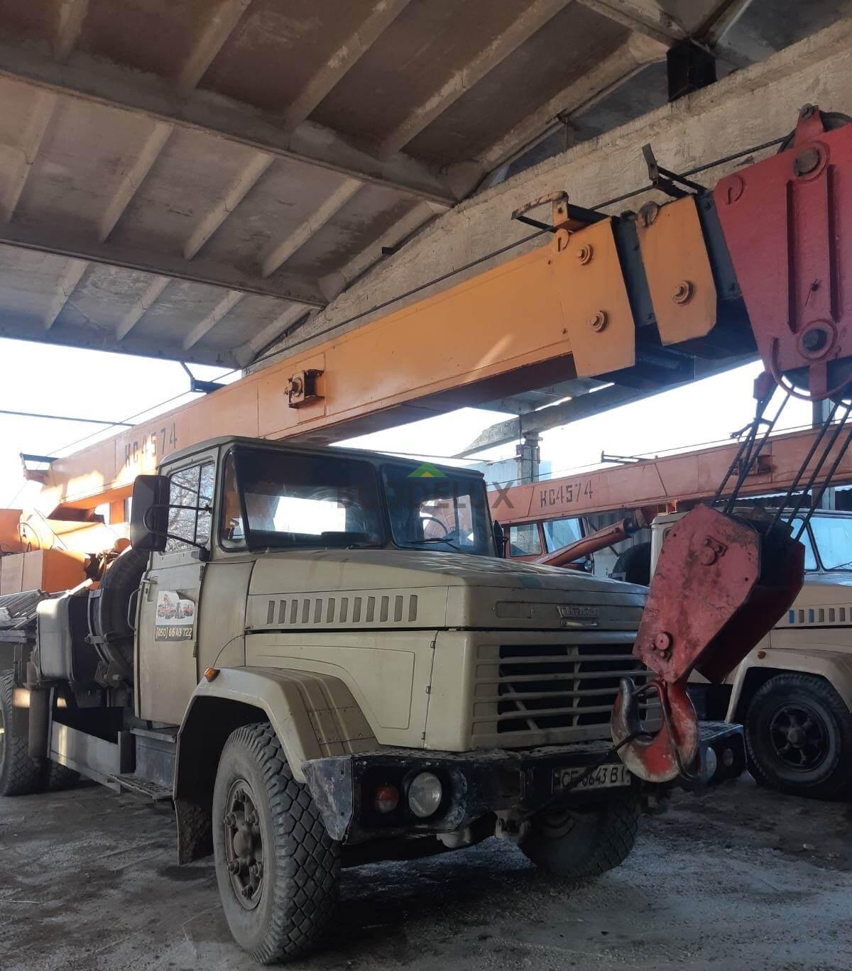 изображение_viber_2022-01-27_11-45-58-272 (1) оренда автокран 22 м 23 тонн КрАЗ-250 КС-4574 6х4