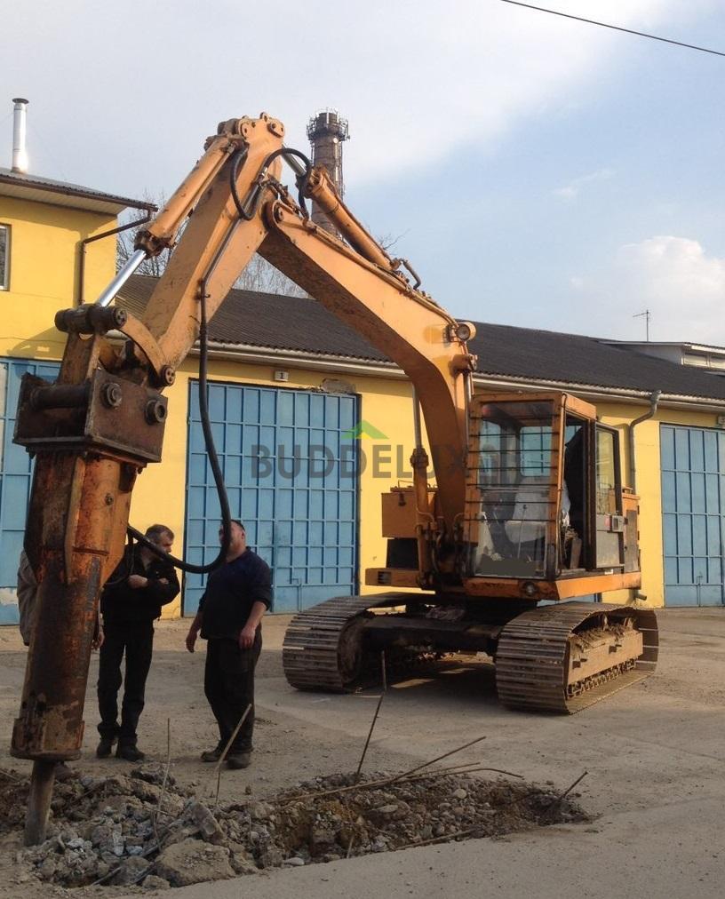 IMG_0059 оренда екскаватор гусеничний 16 т Caterpillar 215 BLC гідромолот 1300 кг